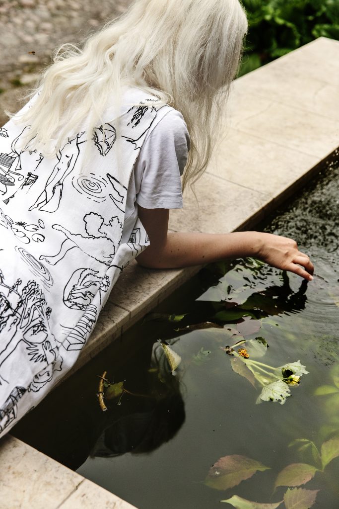 Saana ja Olli Mielenmaisemia Mindscapes Finnish Design Hemp Fabric Made in Finland